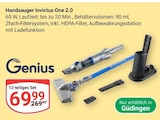 Aktuelle Staubsauger Angebote bei GLOBUS in Saarbrücken Aktuelles Handsauger Invictus One 2.0 Angebot bei GLOBUS in Saarbrücken ab 69,99 €