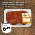 GLOBUS Mühldorf - Putenschnitzel Angebot im Prospekt Putenschnitzel bei GLOBUS im Mühldorf Prospekt für 6,49 €