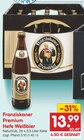 Aktuelle Franziskaner Angebote bei Netto Marken-Discount in Braunschweig Aktuelles Premium Hefe Weißbier Angebot bei Netto Marken-Discount in Braunschweig ab 13,99 €