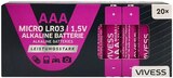 REWE - Batterien »Mignon AA« oder »Micro AAA« Angebot im Prospekt Batterien »Mignon AA« oder »Micro AAA« bei REWE im Prospekt "" für 7,99 €