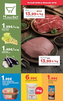 Catalogue Hmarket à Pontault-Combault cette semaine, valable du 10/08/2026 au 16/08/2026 Prospectus Hmarket à Pontault-Combault, "Hmarket", 5 pages de promos valables du 10/08/2026 au 16/08/2026