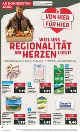 Bratwurst im Kaufland Prospekt in Bayreuth Aktueller Kaufland Prospekt mit Bratwurst, "Aktuelle Angebote", Seite 22