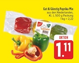 Paprika Mix Angebote von Gut & Günstig bei E center Chemnitz für 1,11 €