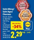 Saint Agur/ Chavroux von  im aktuellen Lidl Prospekt für 2,29 €