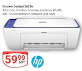 Aktuelles Drucker Deskjet 2821e Angebot bei GLOBUS in Erlangen ab 59,99 €