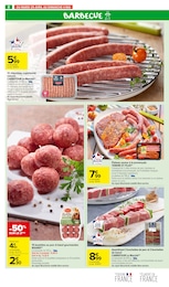 Prix et réduction Chipolatas dans le prospectus Carrefour Market en cours Offre Chipolatas dans le catalogue Carrefour Market du moment à la page 10