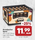 Spezi im Angebot bei combi in Neustadt Spezi Angebote von Krombacher bei combi Neustadt für 11,99 €