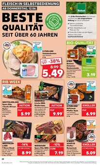 Rumpsteak im aktuellen Kaufland Prospekt (Chemnitz) Rumpsteak im Kaufland Prospekt "KNĂśLLER" mit 54 Seiten (Chemnitz)