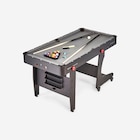Billardtisch Poolbillard BT 500 US klappbar graues Tuch bei Decathlon im Prospekt "" für 259,99 €