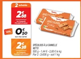 Spéculoos à la Cannelle - Netto en promo à 2,38 € chez Netto Spéculoos à la Cannelle - Netto dans le catalogue Netto