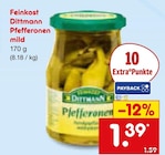 Aktuelle Paprika Angebote bei Netto Marken-Discount in Mannheim Aktuelles Pfefferonen mild Angebot bei Netto Marken-Discount in Mannheim ab 1,39 €