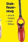 Stabfeuerzeug für 1,00 € bei Thomas Philipps im Angebot Stabfeuerzeug im aktuellen Thomas Philipps Prospekt