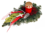 Grabgesteck Nobilis mit Grablicht Angebote bei EDEKA Koblenz für 14,99 €