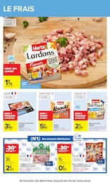 Prix et réduction Lardons Fumés dans le prospectus Carrefour en cours Offre Lardons Fumés dans le catalogue Carrefour du moment à la page 24