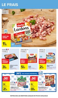Promotion Herta dans le prospectus Carrefour, valable du 17/08/2026 au 31/08/2026 Promo Herta dans le catalogue Carrefour du moment à la page 24