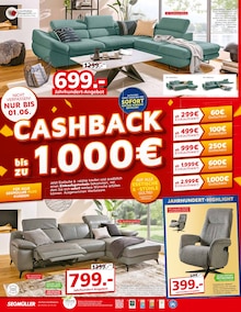 Aktueller Segmüller Prospekt "Cashback bis zu 1000€" Aktueller Segmüller Prospekt