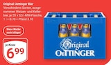 Original Oettinger Bier Angebote von Oettinger bei GLOBUS Hanau für 6,99 €