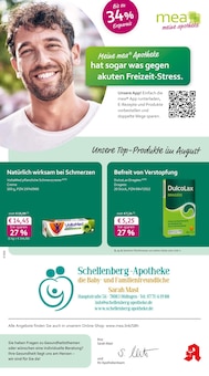 Aktueller mea - meine apotheke Prospekt "Unsere August-Angebote" Aktueller mea - meine apotheke Prospekt