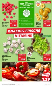Paprika im aktuellen Kaufland Prospekt (Ulm) Paprika im Kaufland Prospekt "Aktuelle Angebote" mit 52 Seiten (Ulm)