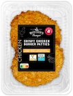 Crispy Chicken Burger Patties im Angebot bei REWE in Aschaffenburg Crispy Chicken Burger Patties Angebote von Butcher's bei REWE Aschaffenburg für 1,99 €