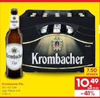 Pils im Angebot bei Netto Marken-Discount in Dresden Pils Angebote von Krombacher bei Netto Marken-Discount Dresden für 10,49 €