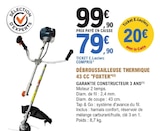 Débroussailleuse thermique 43 CC - Foxter en promo chez E.Leclerc Troyes à 79,90 €