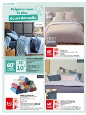 Housse De Couette Angebote im Prospekt "Cap sur le blanc" von Auchan Hypermarché auf Seite 6