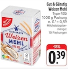 Weizen Mehl bei nah und gut im Prospekt "" für 0,39 €