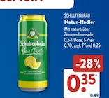 Natur-Radler im ALDI SÜD Prospekt Natur-Radler von Schultenbräu im aktuellen ALDI SÜD Prospekt für 0,35 €