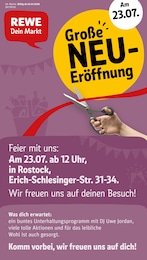REWE Prospekt für Rostock mit 28 Seiten REWE Prospekt für Rostock: "Dein Markt", 28 Seiten, 20.07.2026 - 25.07.2026