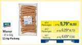Aktuelle Wiener Würstchen Angebote bei METRO in Dresden Aktuelles Wiener Angebot bei METRO in Dresden ab 6,20 €