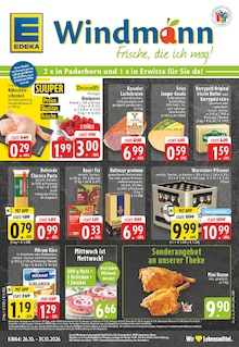 Aktueller EDEKA Prospekt für Delbrück und Ungebung, Seiten zum blättern EDEKA Prospekt Aktuelle Angebote mit Seiten in Delbrück und Umgebung