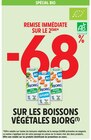 -68% remise immédiate sur le 2ème sur les boissons végétales Bjorg à Intermarché Hyper dans Laurabuc -68% remise immédiate sur le 2ème sur les boissons végétales Bjorg à Intermarché Hyper dans Laurabuc
