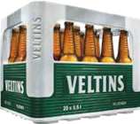 Pilsener im Angebot bei Getränkeservice Hofmeier & Furtmayr in München Pilsener Angebote von Veltins bei Getränkeservice Hofmeier & Furtmayr München für 14,99 €