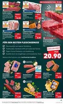 Schweinefleisch im Kaufland Prospekt "KNÜLLER" mit 59 Seiten (Braunschweig)