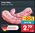 Puten-Hälse Angebote bei Netto Marken-Discount Garbsen für 2,79 €