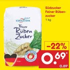 Feiner Rübenzucker im Angebot bei Netto Marken-Discount in Gotha Feiner Rübenzucker Angebote von Südzucker bei Netto Marken-Discount Gotha für 0,69 €
