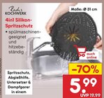 4in1 Silikon-Spritzschutz von Rahls KOCHWERK im aktuellen Netto Marken-Discount Prospekt