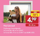 Foto-Leinwand im Angebot bei ALDI Nord in Wermelskirchen Foto-Leinwand Angebote bei ALDI Nord Wermelskirchen für 4,90 €