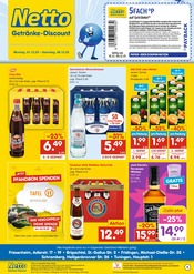 Aktueller Netto Marken-Discount Prospekt mit Spirituosen, "DER ORT, AN DEM DU IMMER AUSGEZEICHNETE PREISE FINDEST.", Seite 1