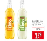Die Limo Orange-Lemongras Angebote von Granini bei Marktkauf Aschaffenburg für 1,29 €