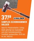 SIMPLEX-SCHONHAMMER Angebot in Schönbach b Löbau SIMPLEX-SCHONHAMMER im aktuellen Prospekt bei OBI in Schönbach b Löbau
