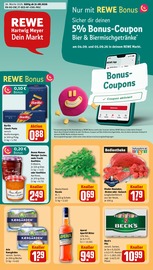 Aktueller REWE Supermarkt Prospekt in Borgentreich und Umgebung, "Dein Markt" mit 28 Seiten, 31.08.2026 - 05.09.2026