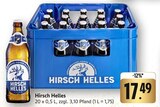 Hirsch Helles Angebote von Hirsch Helles bei E center Singen für 17,49 €