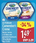 Aktuelles Camembert Creme Natur Angebot bei ALDI Nord in Wuppertal ab 1,49 €