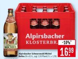 Schwarzwald Michel Helles Angebote von Alpirsbacher Klosterbräu bei Marktkauf Ludwigsburg für 16,99 €
