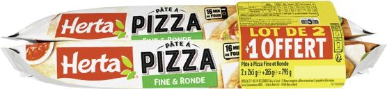 Pâte à Pizza Fine & Ronde