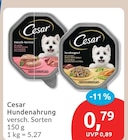 Hundenahrung im Angebot bei budni in Hamburg Hundenahrung Angebote von Cesar bei budni Hamburg für 0,79 €