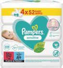 Lingettes Bébé - PAMPERS en promo chez Carrefour Lingettes Bébé - PAMPERS dans le catalogue Carrefour