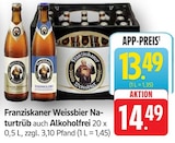 Weissbier Naturtrüb Angebote von Franziskaner bei E center Pirmasens für 13,49 €